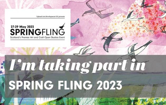 picture of spring fling promotional artwork